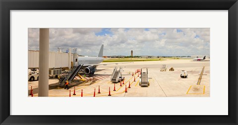 Framed Airport, Fort Lauderdale, Florida, USA Print