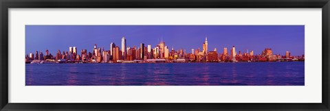 Framed Midtown Manhattan Skyline, New York City Print