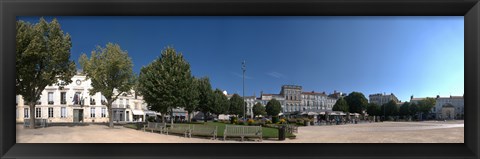 Framed Town Hall, Colbert Square, Rochefort, Charente-Maritime, Poitou-Charentes, France Print