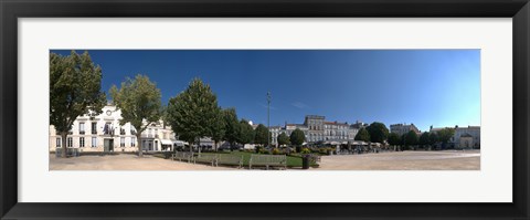 Framed Town Hall, Colbert Square, Rochefort, Charente-Maritime, Poitou-Charentes, France Print