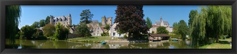 Framed Chateau De Montresor, Montresor, Touraine, France Print