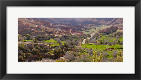 Framed Dades Gorges, Morocco Print