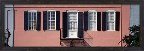 Framed Architecture Charleston SC Print