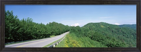 Framed Newfound Gap road, Great Smoky Mountains National Park, Tennessee Print
