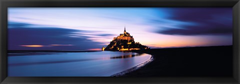 Framed Mont Saint Michel France Print