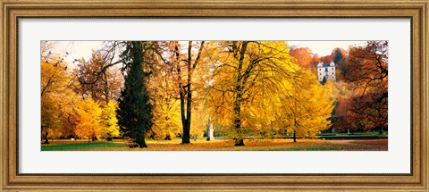 Framed Hellbrunn Park Salsburg vicinity Austria Print