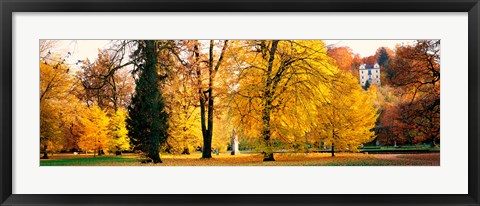 Framed Hellbrunn Park Salsburg vicinity Austria Print