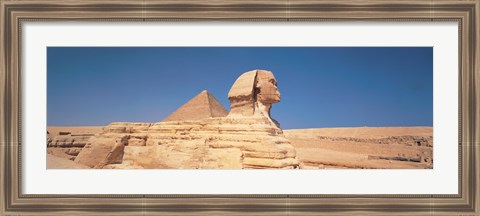 Framed Sphinx Giza Egypt Print