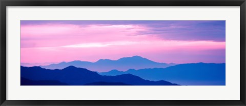 Framed Sunset, Norikura Gifu Japan Print