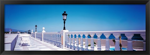 Framed Costa del Sol Estepa Spain Print