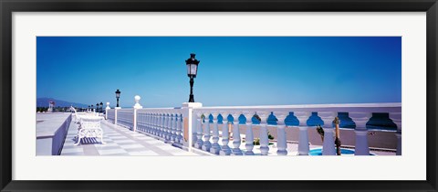 Framed Costa del Sol Estepa Spain Print