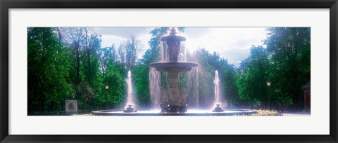 Framed Retiro Park Madrid Spain Print