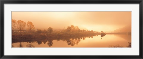 Framed Mosel River Germany Print