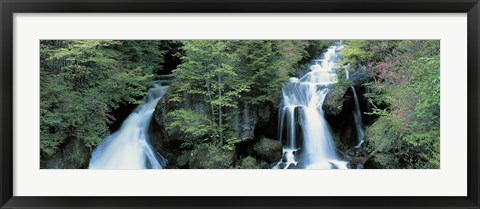 Framed Ryuzu Waterfall Nikko Tochigi Japan Print