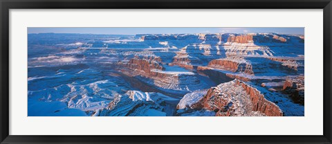 Framed Dead Horse Point State Park w\ Canyonlands National Park UT USA Print