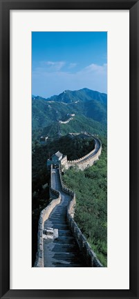 Framed Great Wall of China Beijing China Print