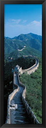 Framed Great Wall of China Beijing China Print