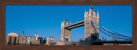 Framed Tower Bridge London England (Daytime) Print