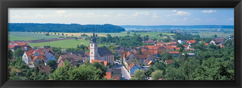 Framed Schillingsfurst Germany Print