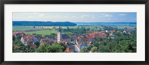 Framed Schillingsfurst Germany Print