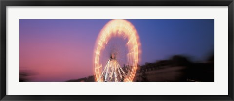 Framed France, Paris, Tuilleries Print