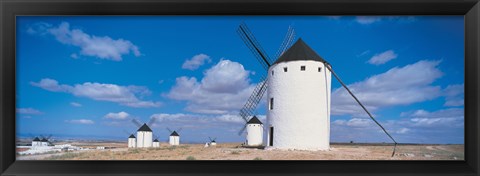 Framed Campo de Criptana La Mancha Spain Print