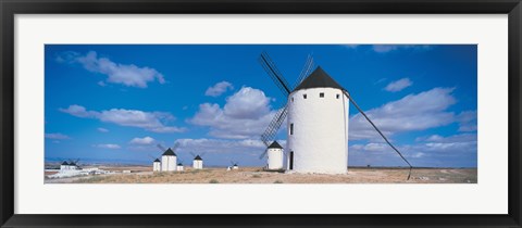 Framed Campo de Criptana La Mancha Spain Print