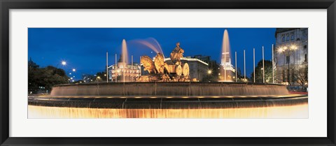 Framed Madrid Spain Print