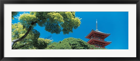 Framed Kiyomizu Temple Kyoto Japan Print