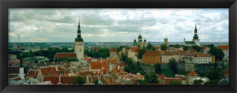 Framed Old Town, Tallinn, Estonia Print