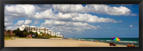 Framed Lauderdale Beach, Florida Print