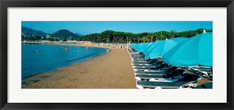 Framed French Riviera, Provence-Alpes-Cote d&#39;Azur, France Print