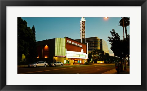 Framed Kirk Douglas Theatre, Culver City, Los Angeles County, California, USA Print