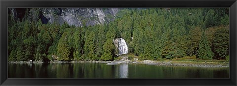 Framed Chatterbox Falls at Princess Louisa Inlet, British Columbia, Canada (horizontal) Print