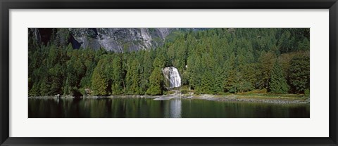 Framed Chatterbox Falls at Princess Louisa Inlet, British Columbia, Canada (horizontal) Print