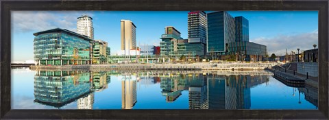Framed Media City at Salford Quays, Greater Manchester, England 2012 Print