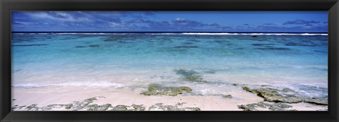 Framed Reef, Rarotonga, Cook Islands, New Zealand Print