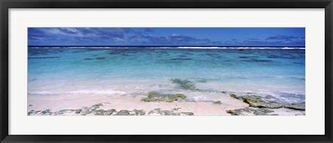 Framed Reef, Rarotonga, Cook Islands, New Zealand Print