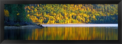 Framed Loch Beinn a&#39; Mheadhoin, Highlands Region, Scotland Print