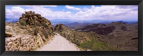 Framed Clouds over the Tucson Mountain Park, Tucson, Arizona Print