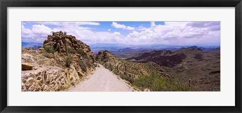 Framed Clouds over the Tucson Mountain Park, Tucson, Arizona Print