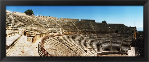 Framed Ruins of Hierapolis, Pamukkale, Denizli Province, Turkey Print