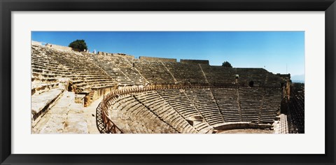 Framed Ruins of Hierapolis, Pamukkale, Denizli Province, Turkey Print