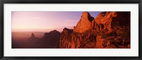 Framed Rock formations, Canyonlands National Park, Utah, USA Print