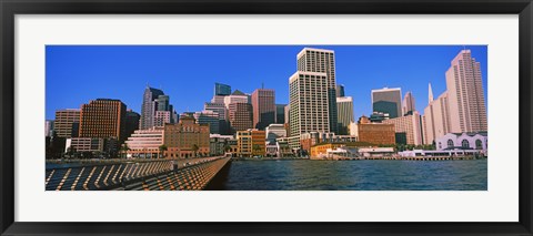 Framed Buildings on the San Francisco Waterfront Print