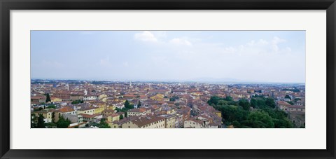 Framed Buildings in a city, Pisa, Tuscany, Italy Print