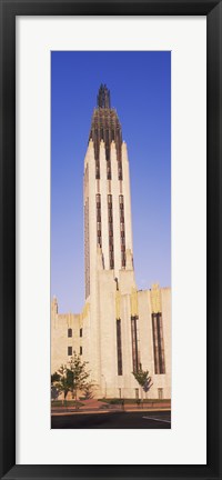 Framed Boston Avenue United Methodist Church in Tulsa, Oklahoma, USA Print