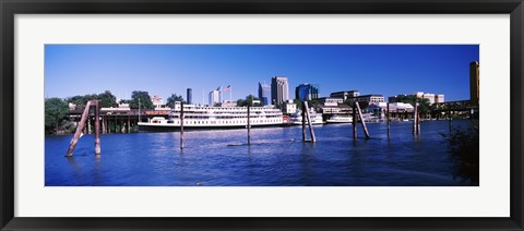 Framed Delta King Hotel, Sacramento, California Print