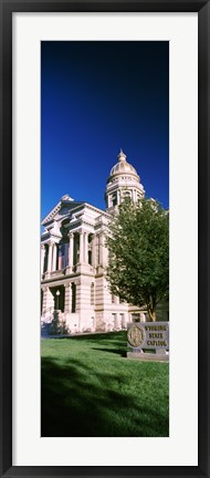 Framed Wyoming State Capitol Building, Cheyenne, Wyoming, USA Print