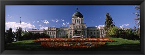 Framed Montana State Capitol, Helena, Montana Print